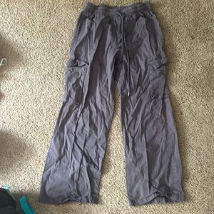 grey cargo pants
